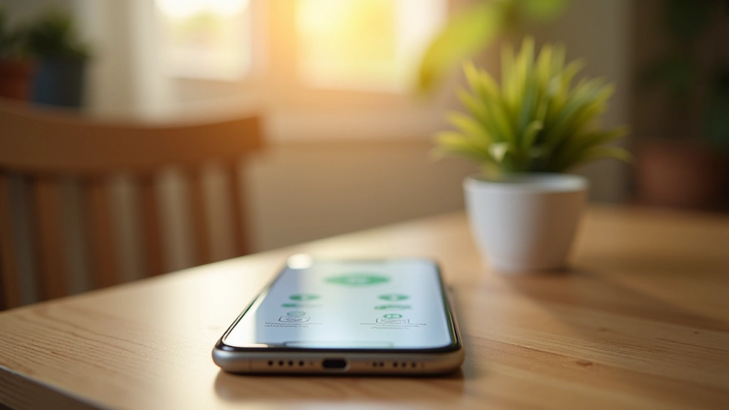 Application de téléassistance sur un téléphone avec bouton d'alerte
